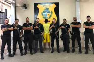 Polícia Penal prende homem que agredia mulher em via pública, em Senador Canedo