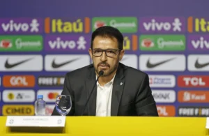 Técnico da seleção sub-20, Ramon Menezes assume, de forma interina, o comando da seleção principal | Foto: Rafael Ribeiro/CBF