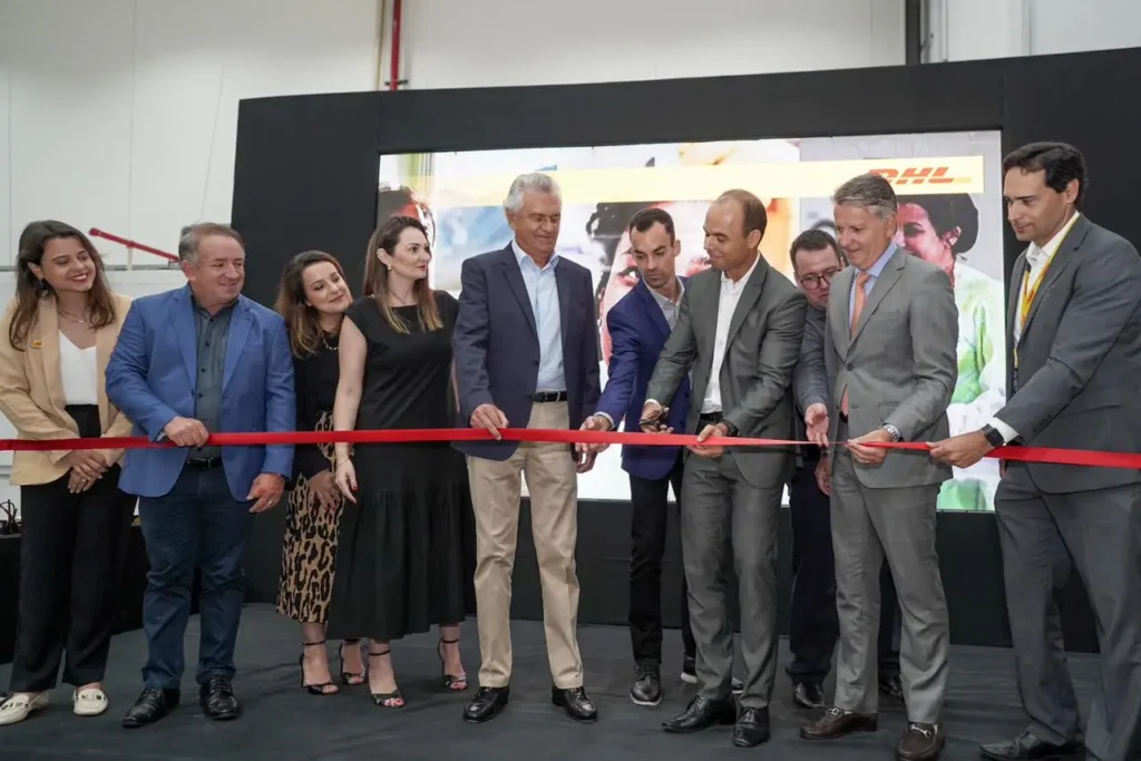 Líder mundial no ramo, DHL Supply Chain escolheu o município goiano para centro de distribuição. | Foto: Divulgação
