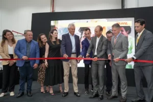 Líder mundial no ramo, DHL Supply Chain escolheu o município goiano para centro de distribuição. | Foto: Divulgação