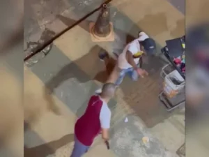 PM acertou a vítima com um pedaço de fio em várias partes do corpo