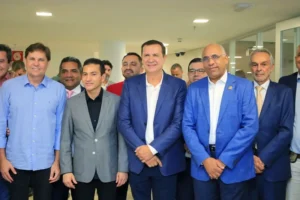 Diretoria foi empossada pelo presidente nacional, Marcos Pereira; João Campos permanece no diretório | Foto: Divulgação/ Republicanos