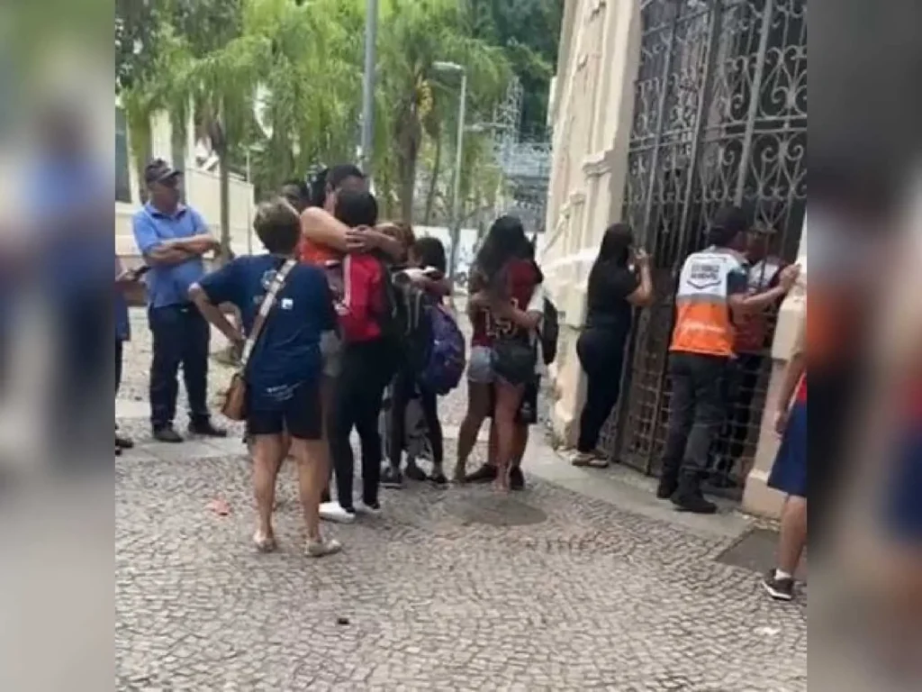 Ataque no Rio acontece um dia depois de episódio de violência em escola de São Paulo | Foto: Reprodução Twitter/disangermano