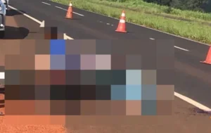 Ciclista se desequilibra e morre após ser atropelada por caminhão na BR-060, em Acreúna