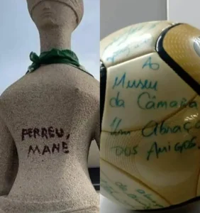 PF prende homem que furtou bola autografada por Neymar