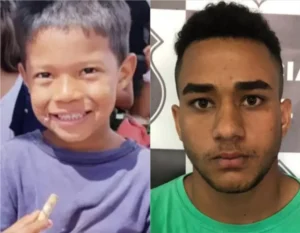 Danilo desapareceu em Goiânia em julho de 2020, quando tinha 7 anos | Foto: Reprodução/ Tv Anhanguera | Montagem: O Hoje