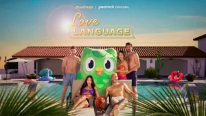 Duolingo anuncia reality de namoro fake para o 1º de abril | Foto: Divulgação/Peacock