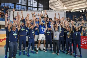 Desde que o projeto do vôlei do Cruzeiro tomou forma, o time virou um rolo compressor conquistando cada vez mais títulos (Foto: Agência i7 / Sada Cruzeiro)