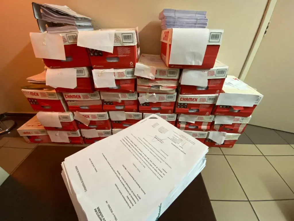 Vereadores dizem que tempo é exíguo para análise dos mais de 120 mil documentos | Foto: Felipe Cardoso/ O Hoje