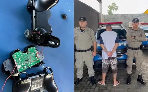 Homem também teria dado soco na esposa após ela tentar contê-lo