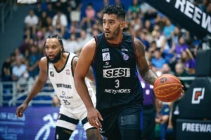 Ala/pivô do Sesi Franca e da Seleção Brasileira, confirmou sua inscrição para o Draft (Foto: Marcos Limonti / Sesi Franca Basquete)