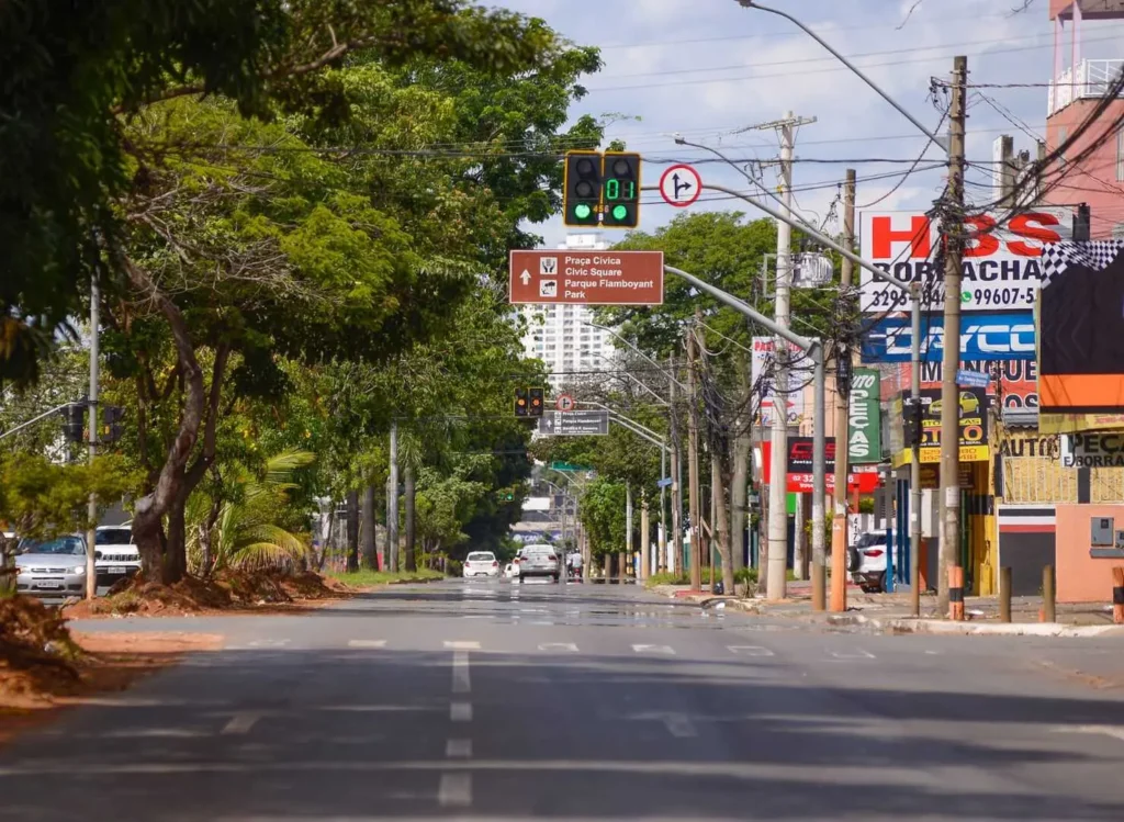 Avenidas 85, Assis Chateaubriand, T-63, T-4 e Castelo Branco, principais gargalos de Goiânia, já estão com semáforos ressincronizados | Foto: Divulgação