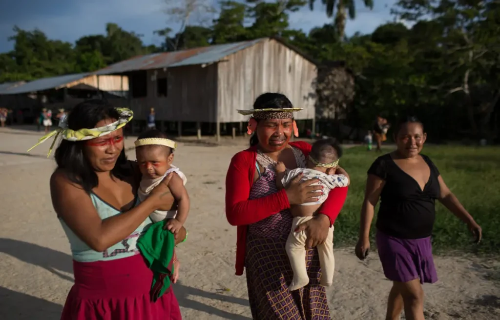Criminosos, que falavam espanhol, ameaçaram de morte um dos líderes | Foto: Bruno Kelly/Amazônia Real