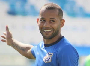 Na atual temporada, Lelê disputou sete partidas com a camisa do Água Santa | Foto; Arquivo pessoal