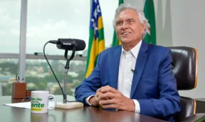 A convenção do União Brasil serviu como prévia da consolidação da força política de Caiado. | Foto: Secom