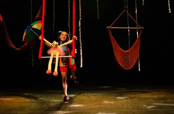 A última atração deste sábado será às 20h, com o espetáculo “Intervencirco”, com Os Kaco, grupo circense do Tocantins | Foto: Tai Mendes