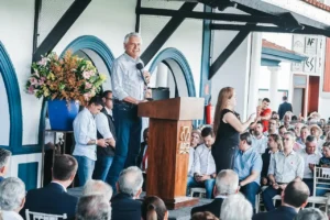 Em Uberaba, governador visita maior feira de raças zebuínas do mundo. | Foto: Secom