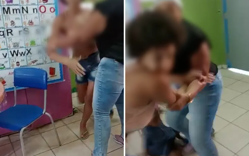 Segundo entendimento da mulher, a cuidadora do colégio teria se negado a ficar com seu filho por conta do transtorno da criança | Foto: Reprodução/GCM