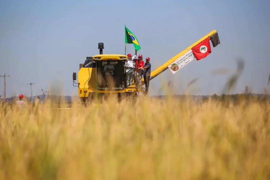 Juíza estabeleceu que sem-terra devem deixar área em 48 horas. | Foto: Renan Mattos