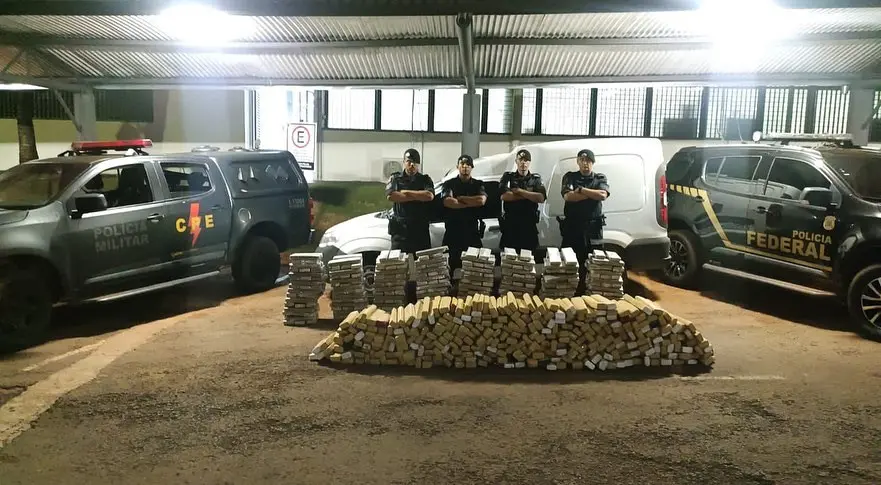 Ação aconteceu em conjunto com a Polícia Federal | Foto: Divulgação/PMGO