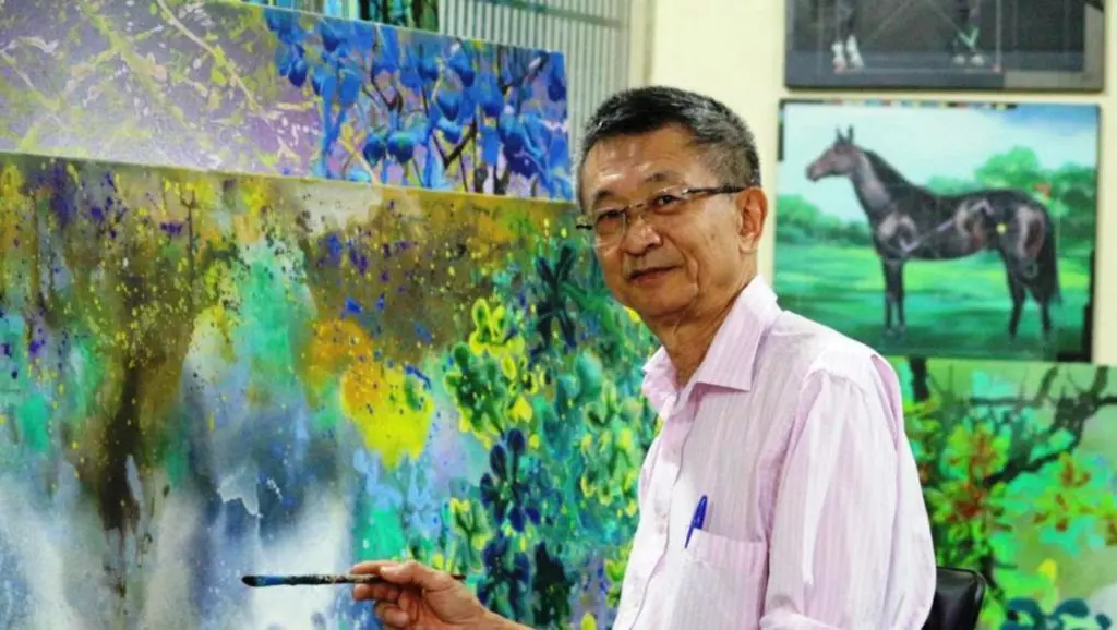 Ocorre neste sábado, na Cidade de Goiás, uma roda de conversa e pintura ao vivo com Tai Hsuan-An | Foto: Divulgação