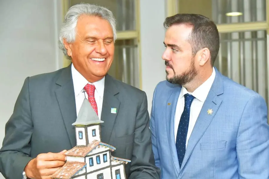 Ainda é incerto o campo em que Mendanha e Daniel Vilela devem trilhar, mas reservam boas feitorias ao governador Ronaldo Caiado. | Foto: Rodrigo Estrela