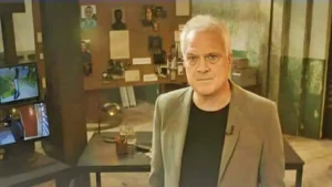 Pedro Bial imagem promocional Linha Direta