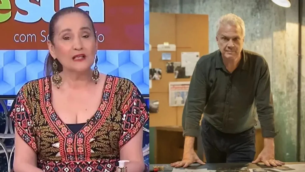 Mesmo não citando explicitamente a jornalista, as cenas deixam claro que o trabalho da apresentadora era bem mais próximo do que deveria | Foto: Reprodução