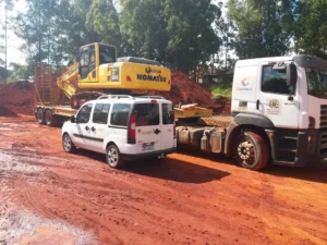 Auditores fiscais da Agência Municipal de Meio Ambiente (Amma) constataram início da construção de condomínio fechado quando aplicaram multa de R$ 15 mil para prestadora de serviços e de R$ 30 mil para empresa contratante das obras