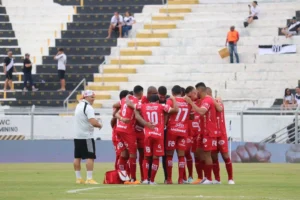 Caí o último invicto do Campeonato Brasileiro Série B (Foto: Fernando Brito / Vila Nova)