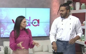 Após atitude, Esdras compartilhou um vídeo nas redes comentando sobre o episódio mas apresentadora rebate | Foto: Reprodução/ vídeo