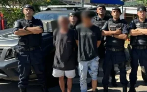 A prisão dos indivíduos foi realizada pela Guarda Civil Metropolitana (GCM) | Foto: Divulgação/GCM