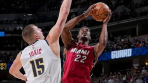 Time da Flórida enfrenta o Denver Nuggets nas finais da NBA (Foto: Divulgação NBA)