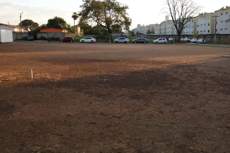 O campo vai ocupar uma área de 36 metros quadrados (m²). | Foto: Divulgação / Prefeitura de Aparecida de Goiânia