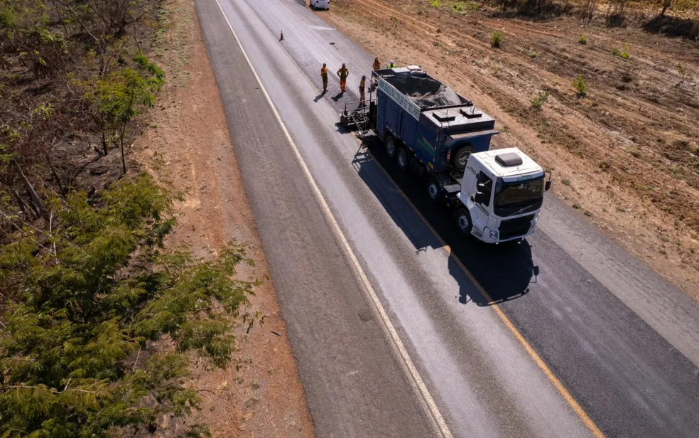 Nas regiões, estão previstas a recomposição do pavimento, tapa-buracos e poda de árvores | Foto: Divulgação/Ecovias do Araguaia