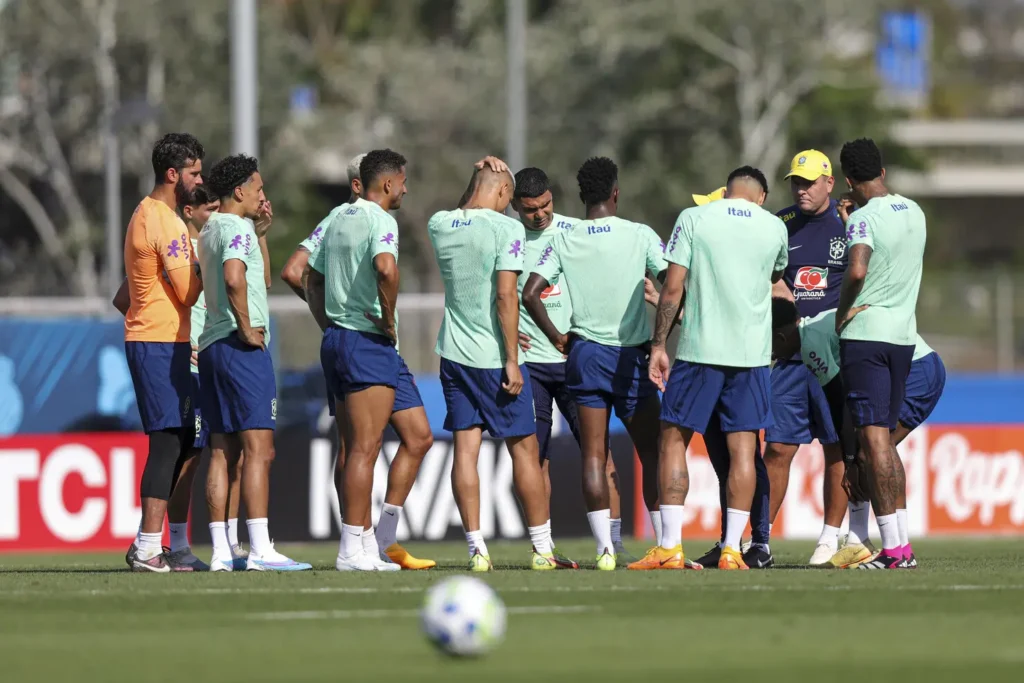 Seleção terá nove remanescentes da Copa do Mundo como titulares contra Guiné (Foto: Joilson Marconne / CBF)