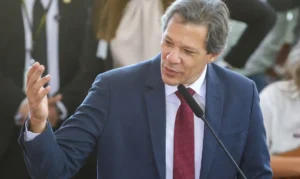 Brasília - 28/06/2023 O ministro da Fazenda, Fernando Haddad, durante   anúncio do Plano Safra da Agricultura Familiar 2023/2024 Foto: Fabio Rodrigues-Pozzebom/ Agência Brasil