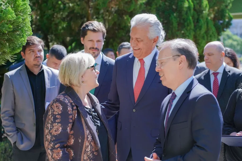 Governador recebeu a ministra em um almoço no Palácio das Esmeraldas nesta sexta. | Foto: Secom