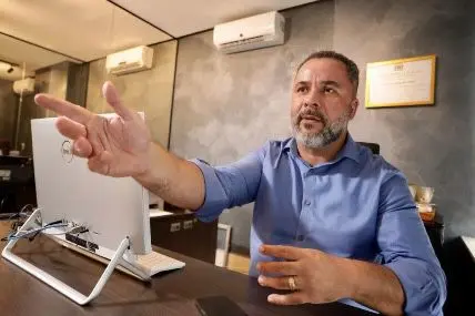 Braga é o principal nome para representar a oposição ao atual prefeito, Fernando Pellozzo, nas eleições do ano que vem | Foto: Divulgação