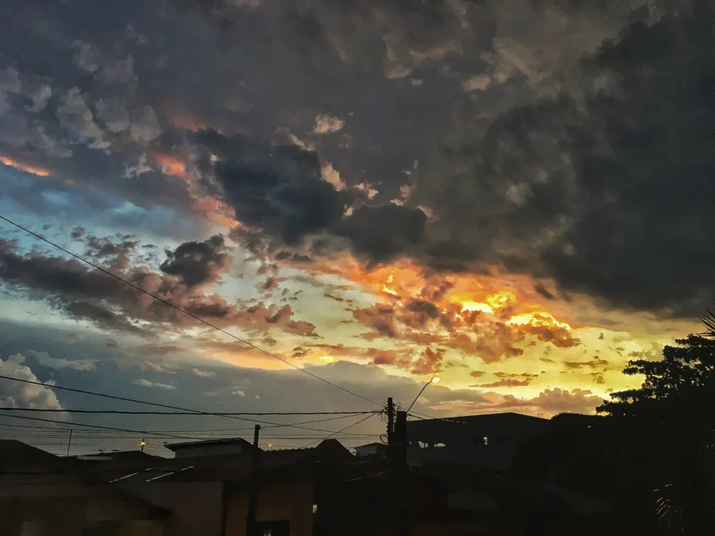 Photo taken on the roof of my house