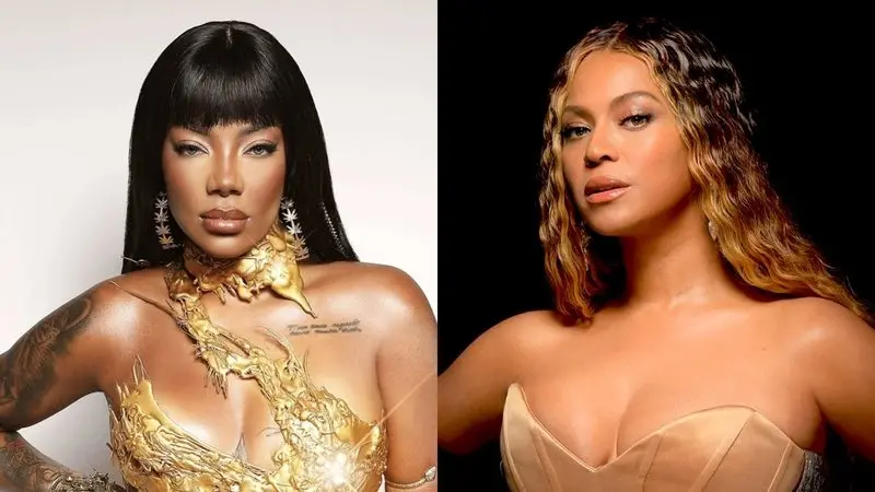 A admiração da cantora por Beyoncé vem desde o início da carreira | Foto: Reprodução/Internet