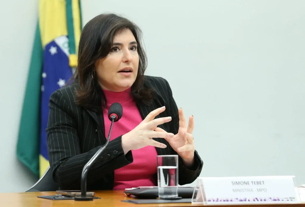 Brasília (DF) 21/06/2023  Ministra, Simone Tebet, presta esclarecimentos sobre diversas questões referentes a sua pasta para três comissões permanentes da Câmara dos Deputados. Foto Lula Marques/ Agência Brasil.