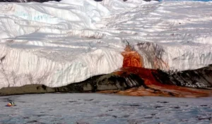 Por trás do mistério da 'cachoeria de sangue' da Antártica | Foto: Wikimedia