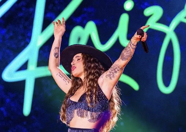 Milionário, ícone da música sertaneja, cantou os clássicos de sua dupla no palco do ‘Raiz’ | Foto: Divulgação