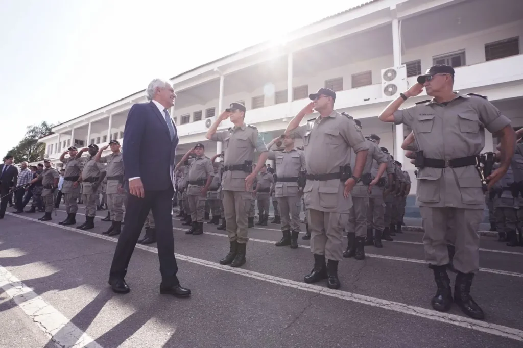 Novos policiais militares aprovados em concurso público iniciam formação para atuar nas ruas | Foto: Hegon Correa