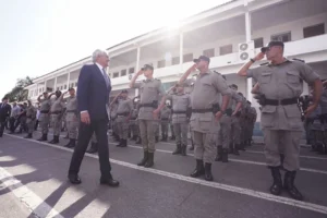 Novos policiais militares aprovados em concurso público iniciam formação para atuar nas ruas | Foto: Hegon Correa