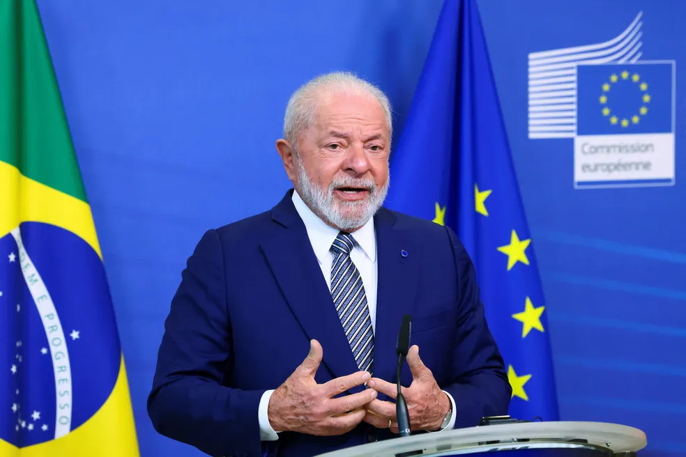 Segundo o presidente, o objetivo do governo é apresentar uma proposta de transição energética e ecológica para o Brasil | Foto: Reprodução/ g1
