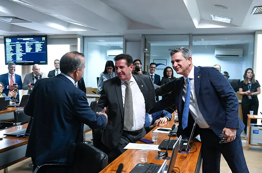Discreto no palanque do Senado, Vanderlan costuma trabalhar nos bastidores, sem alarde | Foto: Roque de Sá/Agência Senado Fonte