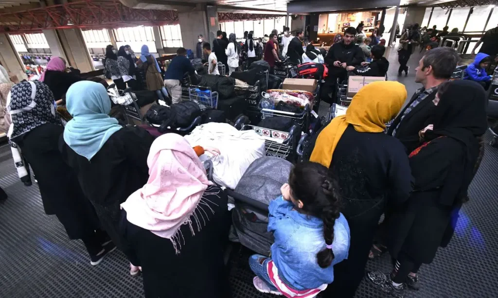 Não há prazo definido para a permanência dos refugiados na hospedagem. | Foto: MJSP