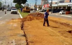Segundo a Seinfra, a previsão é que a Leste-Oeste fique interditada até dezembro deste ano | Foto: Reprodução